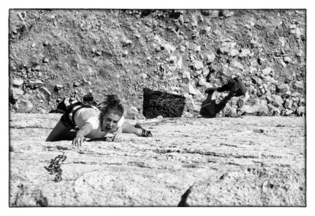 Zed Tulcsik sending El ultimo rayo del sol (7a+), lower gorge - El Chorro, 64 kb Zed Tulcsik sending El ultimo rayo del sol (7a+), lower gorge - El Chorro, 64 kb