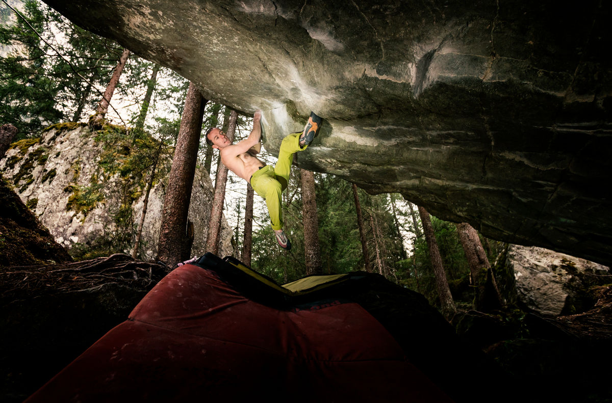 Dave MacLeod on Practice of the Wild 8C, 243 kb