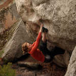 [Mina Leslie-Wujastyk climbing Noir Desir (Font 7C) 320, 4 kb]