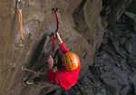 [Jack Geldard dry tooling in the Tempo jacket (Still shot from video - � Ray Wood), 2 kb]