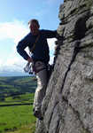 [Good for single pitch trad routes. The four gear loops are more than adequate for single pitch trad. � Kevin Thaw, 3 kb]