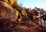 [Iain working Teck Crack Direct on a crisp winters day, 4 kb]