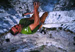 [Steve McClure - photo by Alastair Lee, 4 kb]