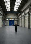 [John Dunne inside future Reading Climbing Centre, 2 kb]