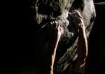 [Pete Robins on Carnage at Fontainebleau, 2 kb]