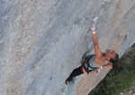 Alizée Dufraisse on l'Arcademicien, 8c, Céüse, 3 kb