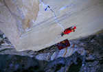 Leo on the amazing crack 'A1 Beauty' pitch of the Prophet, El Capitan, Yosemite, 3 kb