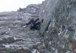 Paddy Cave on Cornucopia on Ben Nevis, 4 kb