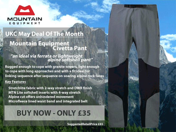ME Civetta Pant £35! - UKC May Deal Of The Month #1