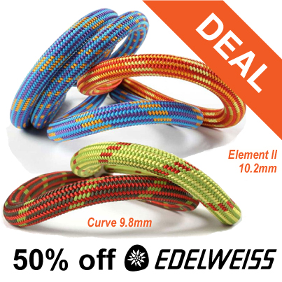 Edelweiss Ropes Half Price at Outside.co.uk