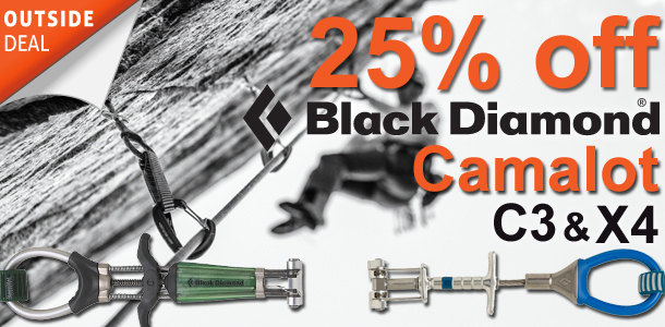 25% off Black Diamond C3 and X4 Cams at outside.co.uk
