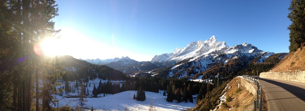 Civetta seen from Passo Staulanza