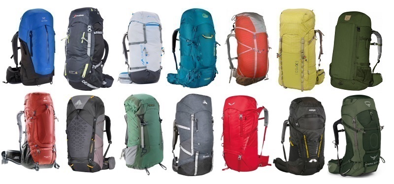 Packs montage © UKC Gear