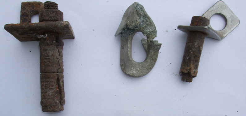 Some old metalwork extracted over the years. © Kristian Clemlow