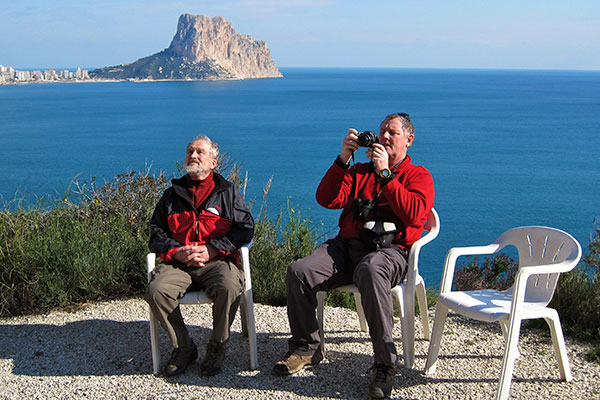 Dave Gregory and Chris Craggs in the costa Blanca © UKC Articles