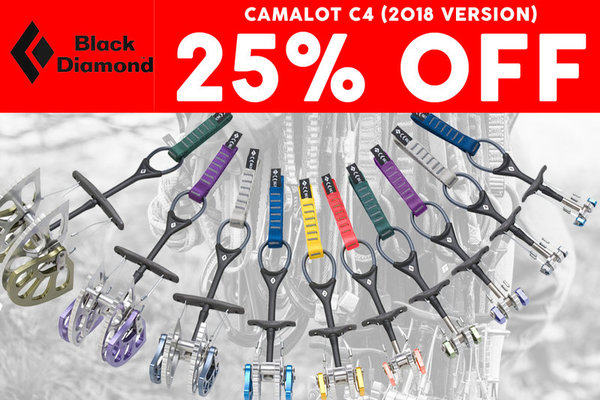 PRODUCT NEWS: Black Diamond Camalot C4 Cam - 25% off