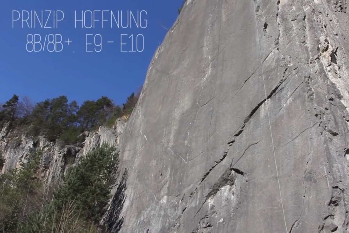 NEWS: Michi Wohlleben climbs Prinzip Hoffnung F8b+/E9/10