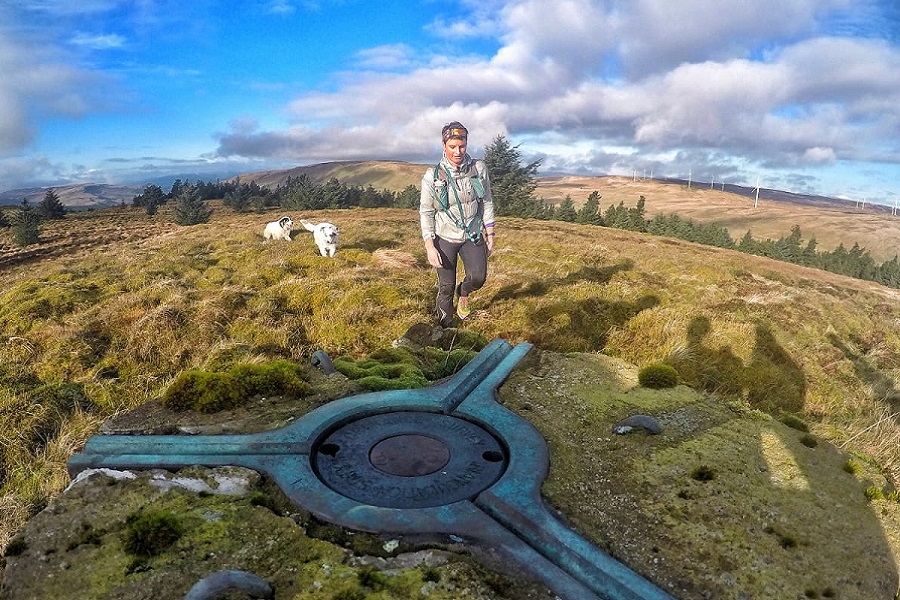 Trig point challenge montage © Graham Kelly