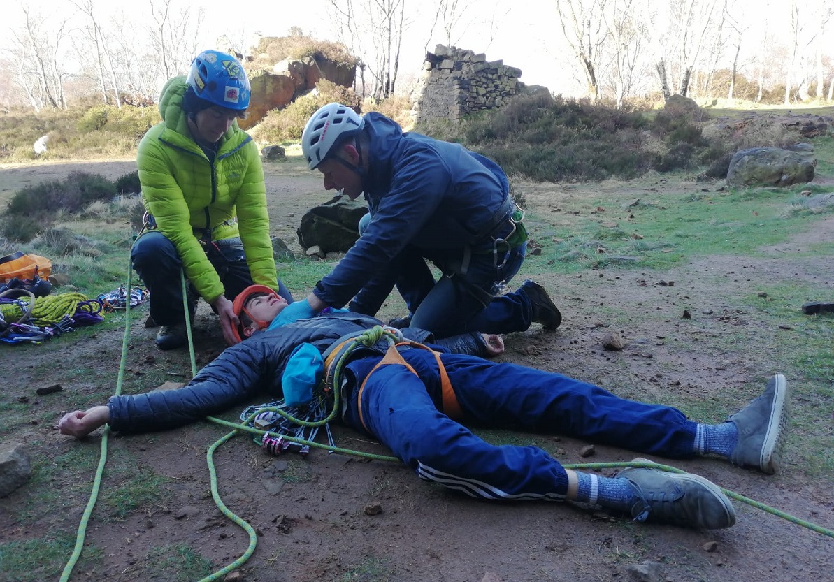 It's just an exercise, but in a real incident a record of the casualty could make a big difference © Will Legon