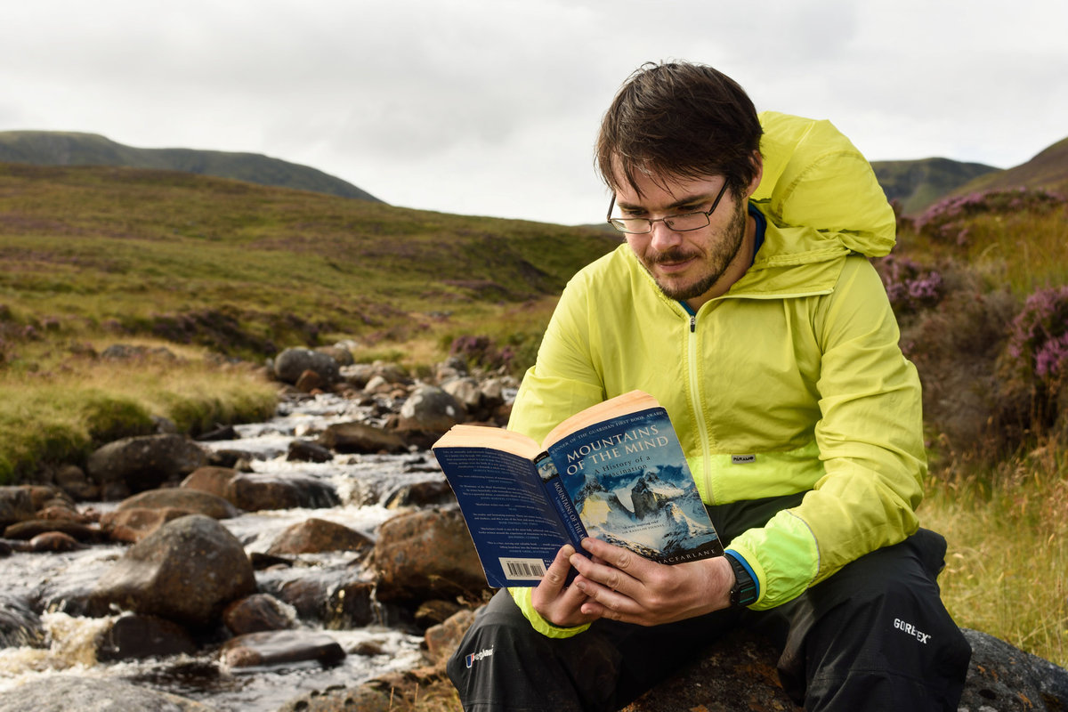 Where better to read it than out in the hills? © Alex Roddie