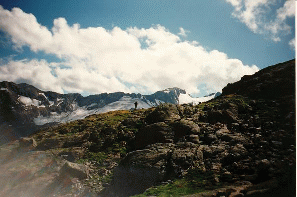 Mark Stitson in the Stubaital in Austria