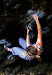 Shauna Coxsey climbing Jerry's Roof, Llanberis Pass, 4 kb