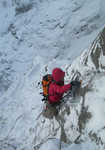 The first winter ascent of D Route, Gimmer, Langdale, 4 kb