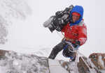 Keith Partridge, top adventure cameraman shooting for the film 'Beckoning Silence'  © Brian Hall., 3 kb