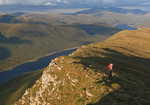Chaorachain (left), Lunndaidh and Loch Monar from Lurg Mhor, 3 kb