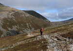 Paths on Beinn a' Ghlo - already suffering in the climate we've got, 3 kb
