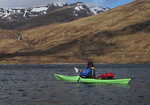 Sgurr na Lapaich from a chilly Loch Mullardoch, 3 kb
