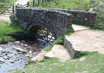 A beautiful packhorse bridge at the foot of Jacob’s ladder in Derbyshire , 4 kb