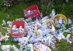 Rubbish collected on the Three Peaks in July, 5 kb