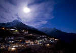 Namche Bazaar by moonlight: your last chance for showers and shoppping, 3 kb