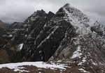 Sgurr Fiona and the Corrag Bhuidhe pinnacles from Bidein a' Ghlas Thuill , 4 kb