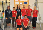 Members of the new GB Bouldering Team at Teeside University, 5 kb