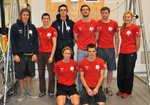 Members of the new GB Bouldering Team at Teeside University, 5 kb