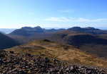 Looking west from Meall a' Ghiubhais, 3 kb
