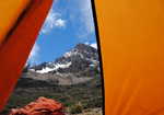 Mawnzi from my Tent on Kilimanjaro Trip, 3 kb