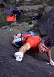 Kevin Thaw on his home crag of Wimberrry - on Charm - E3, 4 kb