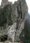  A geology lesson. Amazing strata on the ridge , 3 kb