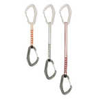 The DMM Alpha Trad Quickdraw: available with 11mm Dyneema sling in 12cm, 18cm or 25cm lengths., 2 kb