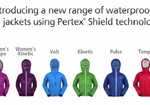 The Spring 2012 range of Pertex Shield garments, 4 kb