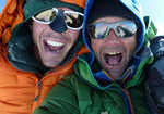 Andy Houseman and Nick Bullock on the Summit, 5 kb