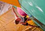 Competing in the British Junior Bouldering Championships 2012 , 4 kb