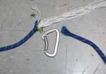 Sharp carabiner and the result, 3 kb