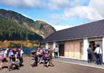 Artist's impression of new facilities at Loch Lubnaig, 4 kb