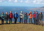 One of last year's guided walks on Huiseabhal Mor, 3 kb