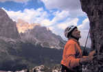 Fred Beckey in the Dolomites, 4 kb