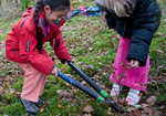 Kids on last Year's Fell Care Day at Windermere , 5 kb